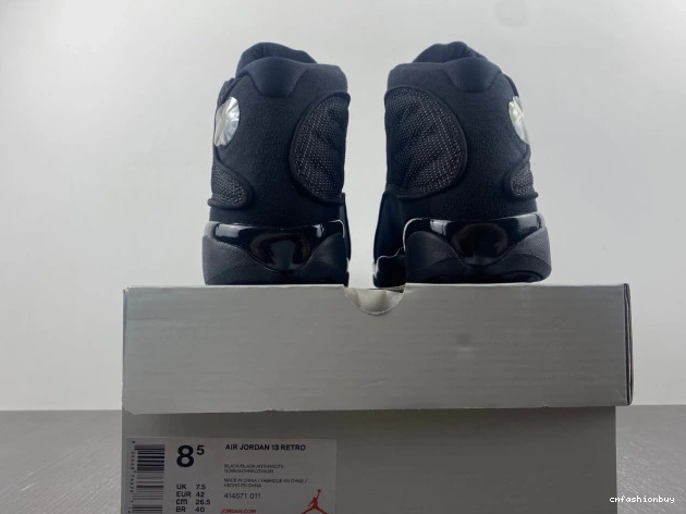 Cat Jordan Air Black Retro 13 414571-011 0827